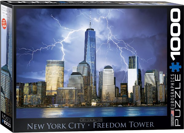 Puzzle EuroGraphics New York Obchodní světové centrum 1000